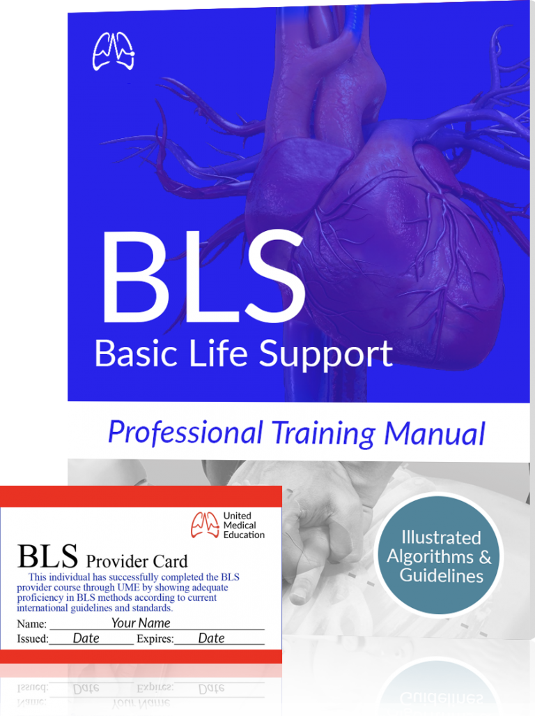 bcls certification manual and card